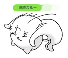 cat'sman for private actions 7 sticker #13590245