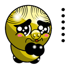 Collection of green pig riffraff sticker #13590347