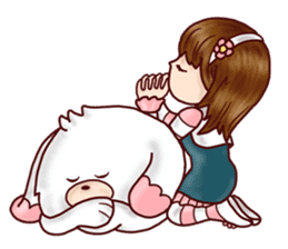 My Big Fluffy Friend,"HOTDOG", chapter 1 sticker #13590357