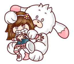 My Big Fluffy Friend,"HOTDOG", chapter 1 sticker #13590364