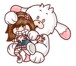 My Big Fluffy Friend,"HOTDOG", chapter 1 sticker #13590364