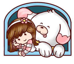 My Big Fluffy Friend,"HOTDOG", chapter 1 sticker #13590369