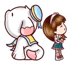 My Big Fluffy Friend,"HOTDOG", chapter 1 sticker #13590371