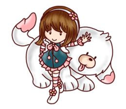 My Big Fluffy Friend,"HOTDOG", chapter 1 sticker #13590373