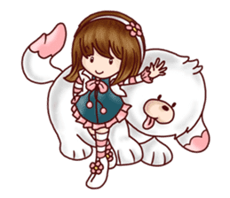 My Big Fluffy Friend,"HOTDOG", chapter 1 sticker #13590373