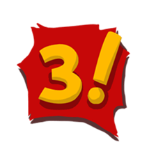 Comic Text Sticker sticker #13590416