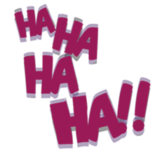 Comic Text Sticker sticker #13590429