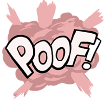 Comic Text Sticker sticker #13590437