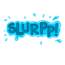 Comic Text Sticker sticker #13590440