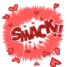 Comic Text Sticker sticker #13590441