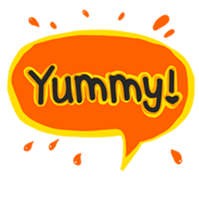 Comic Text Sticker sticker #13590451
