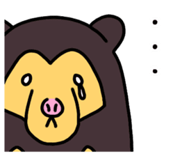 KUMA chang Sticker bear version sticker #13590569