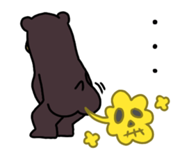 KUMA chang Sticker bear version sticker #13590570