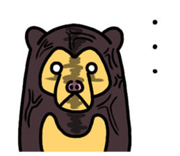 KUMA chang Sticker bear version sticker #13590571