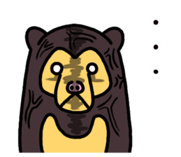 KUMA chang Sticker bear version sticker #13590571