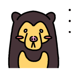 KUMA chang Sticker bear version sticker #13590572