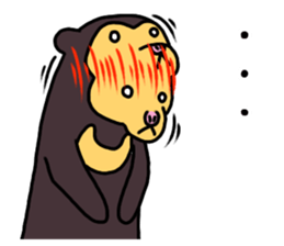KUMA chang Sticker bear version sticker #13590573