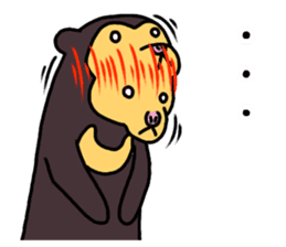 KUMA chang Sticker bear version sticker #13590573