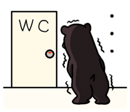 KUMA chang Sticker bear version sticker #13590578