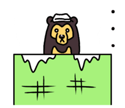 KUMA chang Sticker bear version sticker #13590580