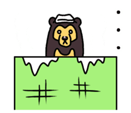 KUMA chang Sticker bear version sticker #13590580
