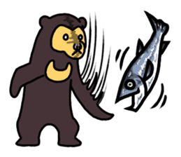 KUMA chang Sticker bear version sticker #13590593