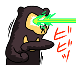KUMA chang Sticker bear version sticker #13590600
