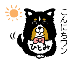 Hitomi dog sticker #13590608