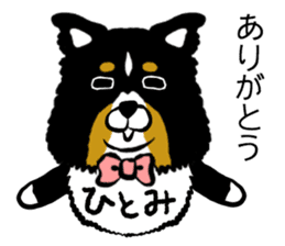 Hitomi dog sticker #13590611