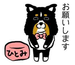 Hitomi dog sticker #13590619