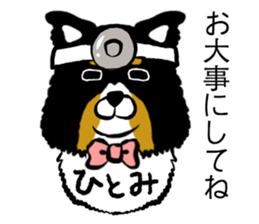 Hitomi dog sticker #13590627
