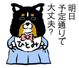 Hitomi dog sticker #13590631