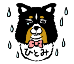 Hitomi dog sticker #13590636