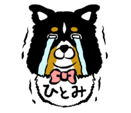 Hitomi dog sticker #13590643