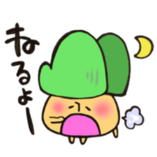 Mr. winter mushroom The Christmas ver sticker #13590928