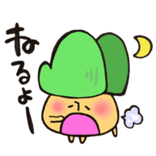 Mr. winter mushroom The Christmas ver sticker #13590928