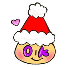 Mr. winter mushroom The Christmas ver sticker #13590932