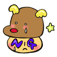 Mr. winter mushroom The Christmas ver sticker #13590933