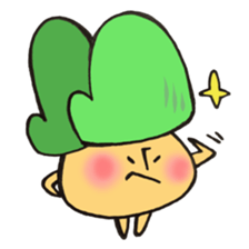 Mr. winter mushroom The Christmas ver sticker #13590936