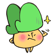 Mr. winter mushroom The Christmas ver sticker #13590936