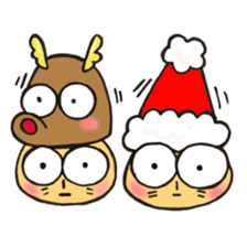 Mr. winter mushroom The Christmas ver sticker #13590937