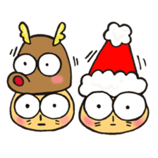 Mr. winter mushroom The Christmas ver sticker #13590937