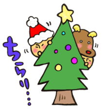 Mr. winter mushroom The Christmas ver sticker #13590938