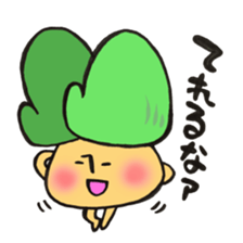 Mr. winter mushroom The Christmas ver sticker #13590939