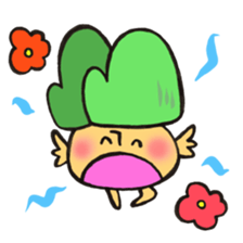 Mr. winter mushroom The Christmas ver sticker #13590942