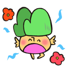 Mr. winter mushroom The Christmas ver sticker #13590942