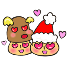 Mr. winter mushroom The Christmas ver sticker #13590944