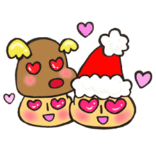 Mr. winter mushroom The Christmas ver sticker #13590944