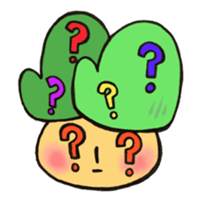 Mr. winter mushroom The Christmas ver sticker #13590945