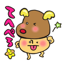 Mr. winter mushroom The Christmas ver sticker #13590947